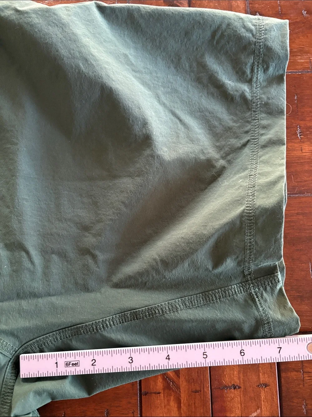 Mack Weldon Forest Green Hybrid Shorts with Zip Pockets - Medium
